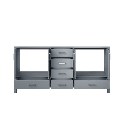 Lexora Jacques 72 in. Dark Grey Double Sink Bath Vanity
