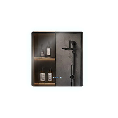 Lexora Lugano 30 in. W x 32 in. H LED Bathroom Vanity Mirror