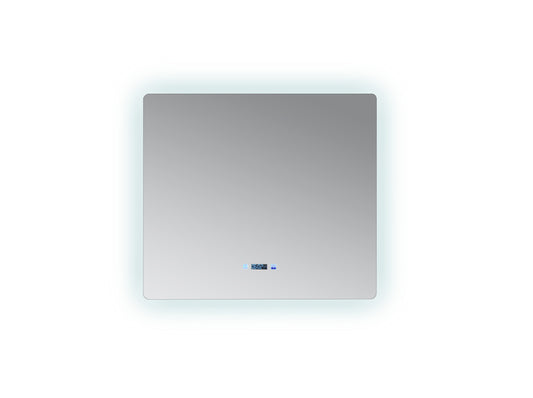 Lexora Lugano 36 in. W x 32 in. H LED Bathroom Vanity Mirror