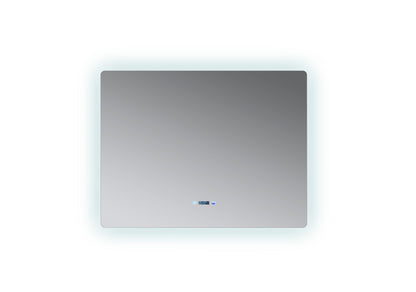 Lexora Lugano 42 in. W x 32 in. H LED Bathroom Vanity Mirror