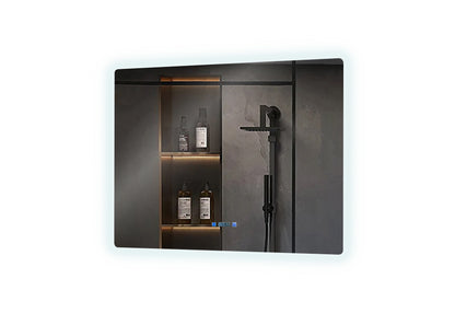Lexora Lugano 48 in. W x 36 in. H LED Bathroom Vanity Mirror