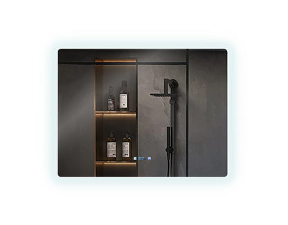 Lexora Lugano 48 in. W x 36 in. H LED Bathroom Vanity Mirror