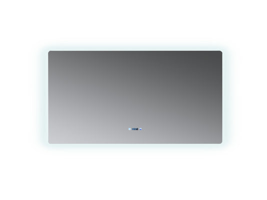 Lexora Lugano 60 in. W x 32 in. H LED Bathroom Vanity Mirror