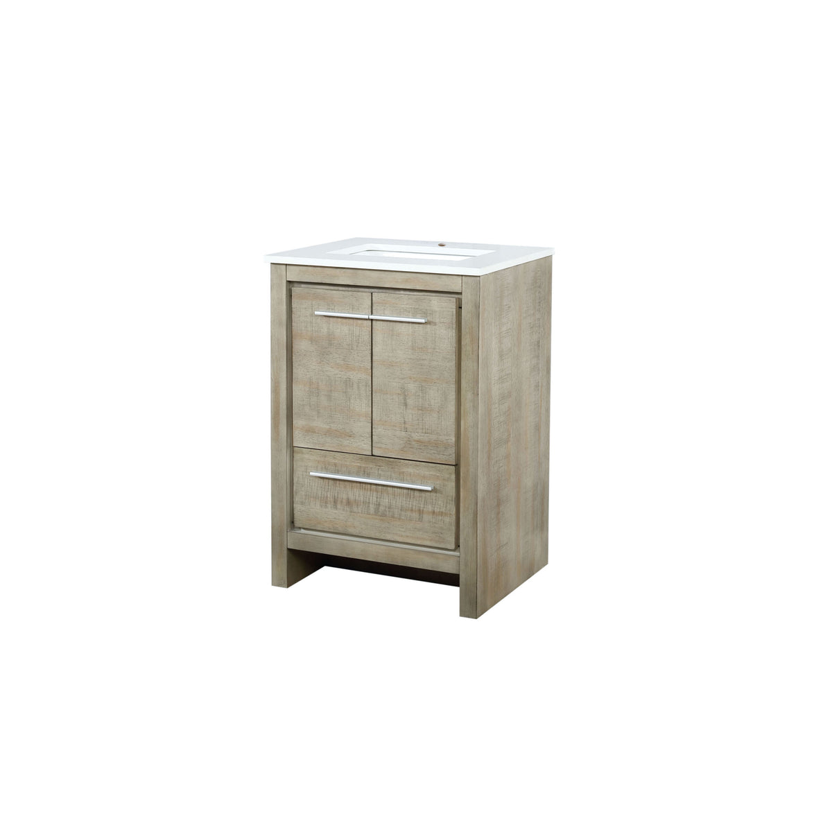 Lexora Lafarre 24 in. Rustic Acacia Single Sink Bath Vanity