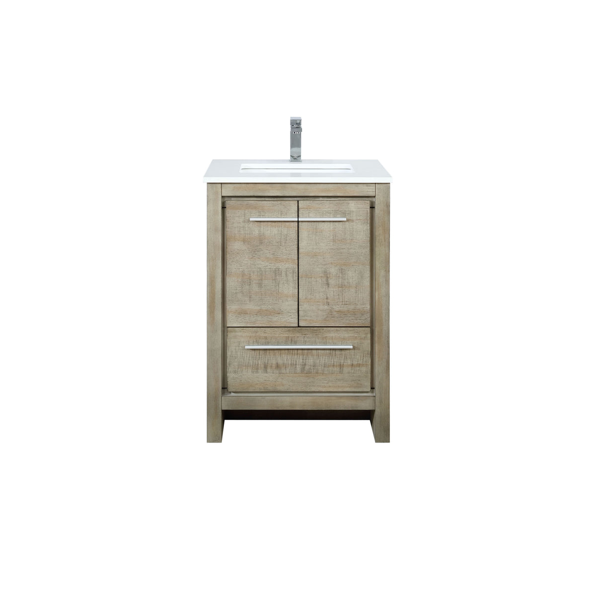 Lexora Lafarre 24 in. Rustic Acacia Single Sink Bath Vanity