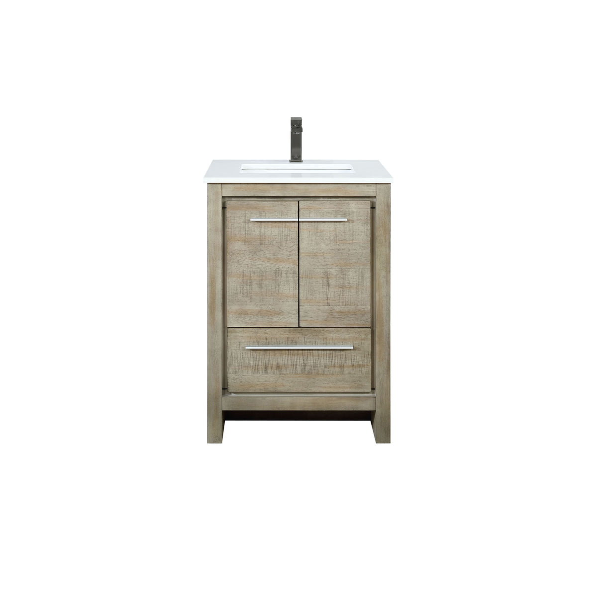 Lexora Lafarre 24 in. Rustic Acacia Single Sink Bath Vanity