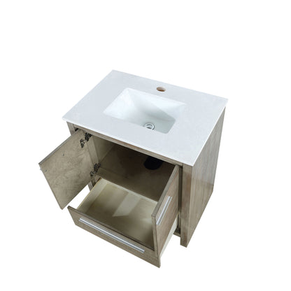Lexora Lafarre 30 in. Rustic Acacia Single Sink Bath Vanity