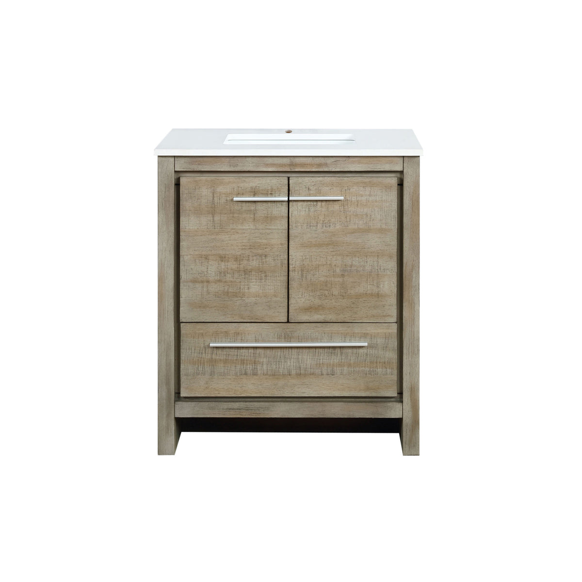 Lexora Lafarre 30 in. Rustic Acacia Single Sink Bath Vanity