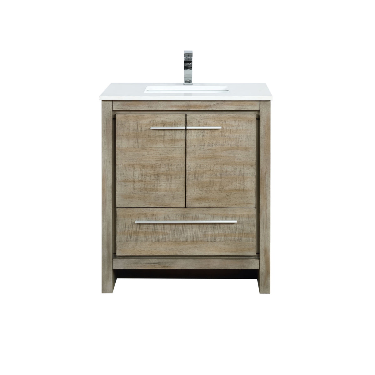 Lexora Lafarre 30 in. Rustic Acacia Single Sink Bath Vanity