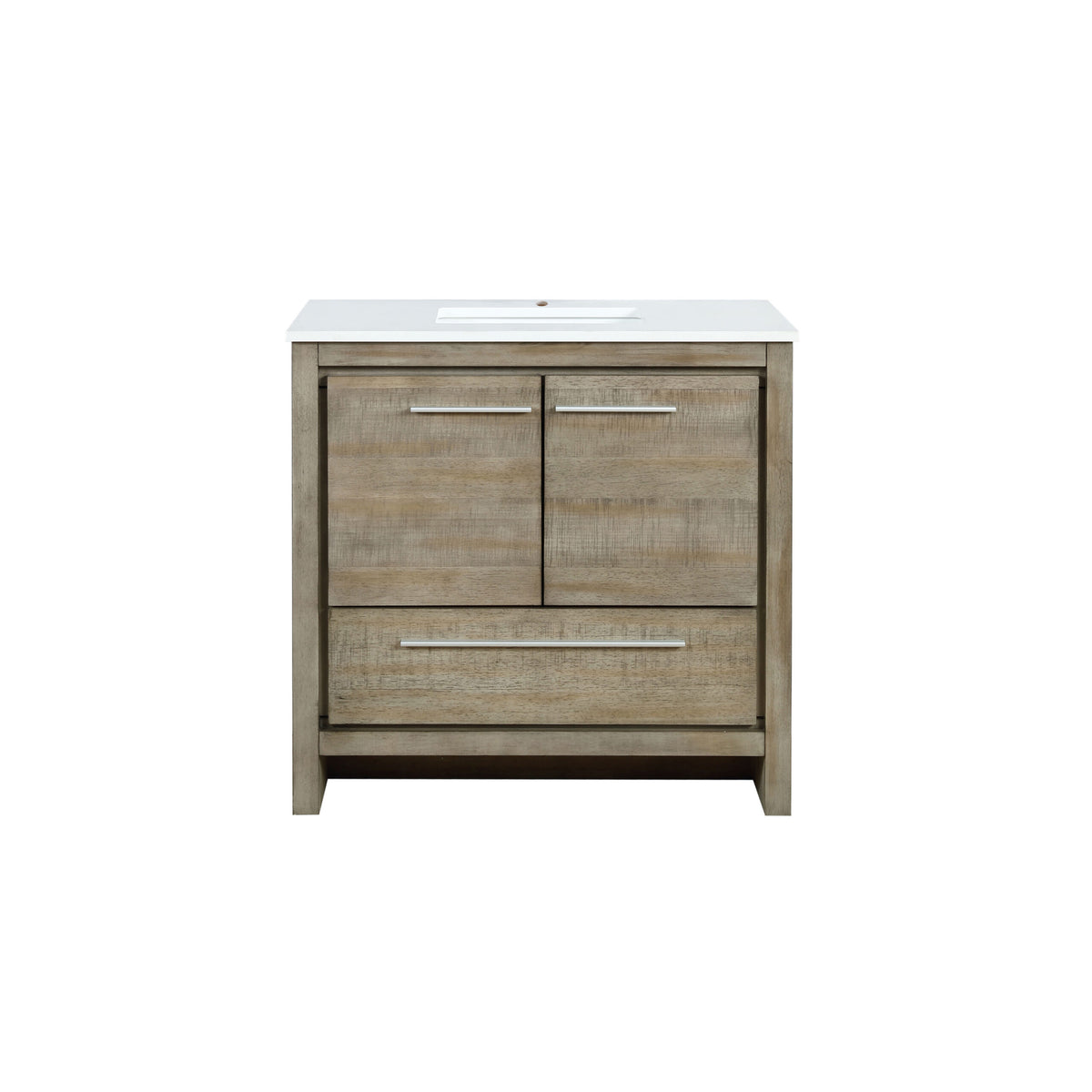 Lexora Lafarre 36 in. Rustic Acacia Single Sink Bath Vanity