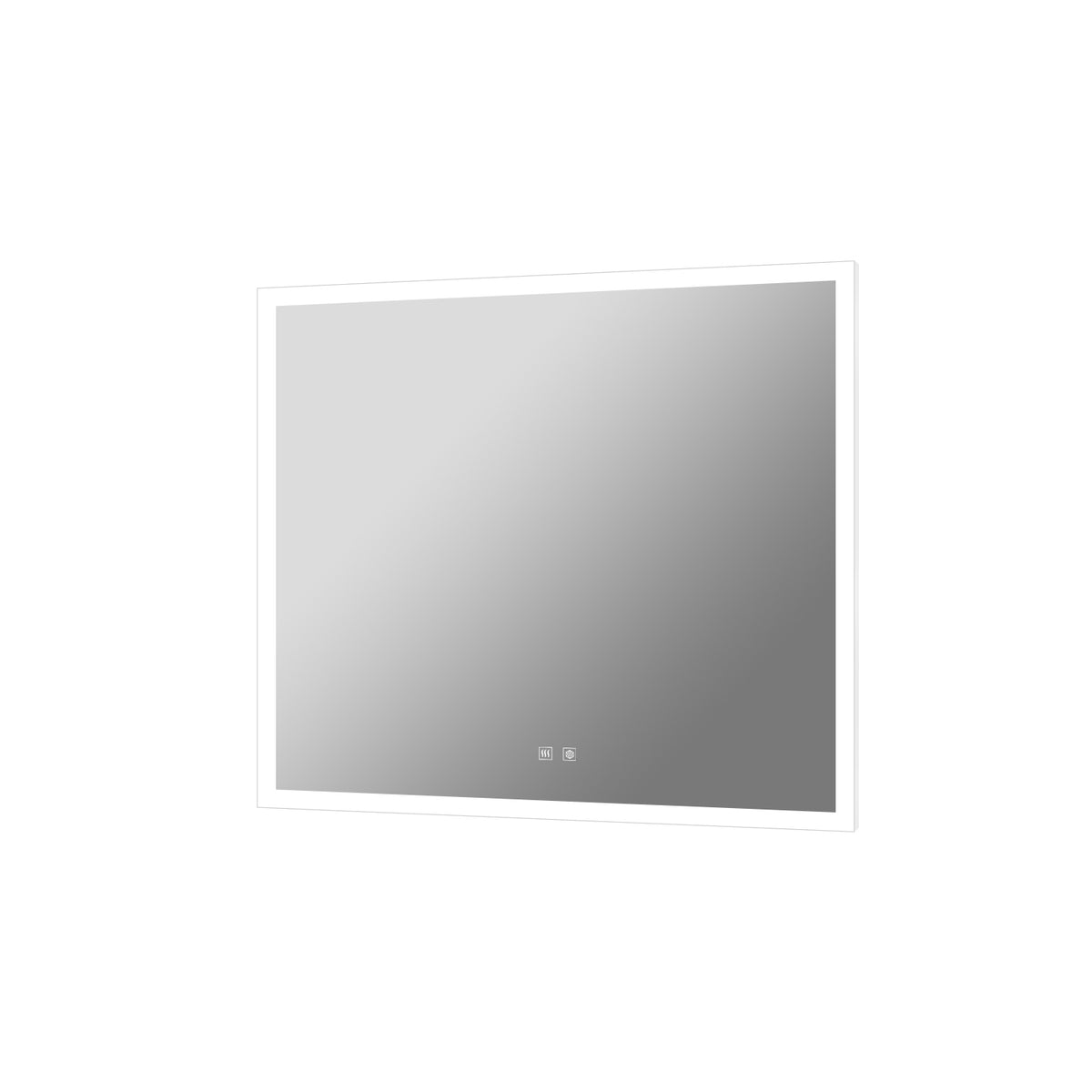 Lexora Aurorium 30 in. W x 28 in. H LED Bathroom Vanity Mirror