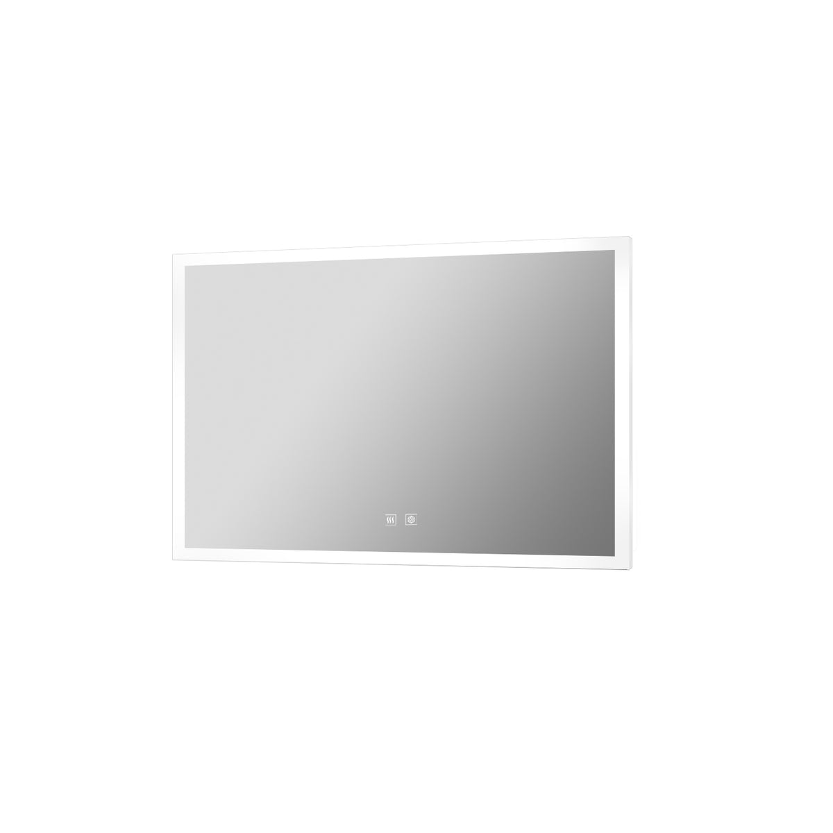 Lexora Aurorium 32 in. W x 24 in. H LED Bathroom Vanity Mirror