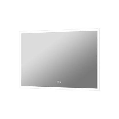 Lexora Aurorium 36 in. W x 28 in. H LED Bathroom Vanity Mirror