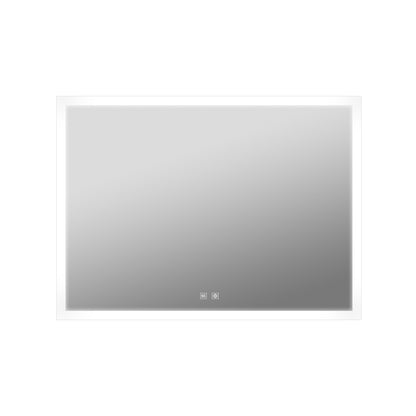 Lexora Aurorium 36 in. W x 28 in. H LED Bathroom Vanity Mirror