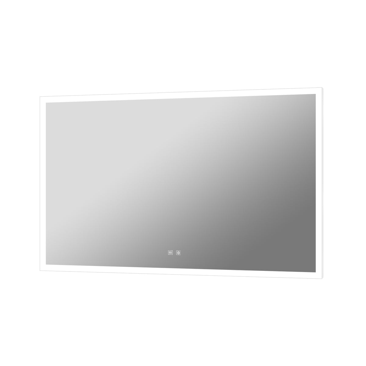 Lexora Aurorium 40 in. W x 28 in. H LED Bathroom Vanity Mirror