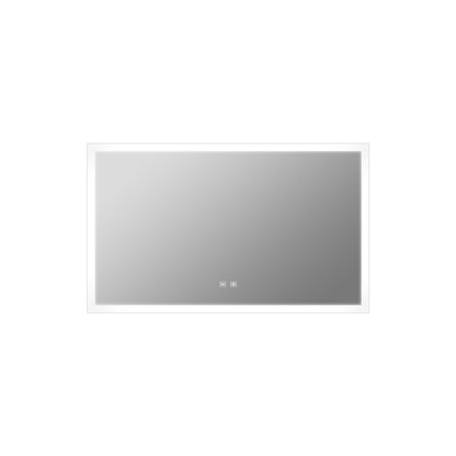Lexora Aurorium 60 in. W x 32 in. H LED Bathroom Vanity Mirror