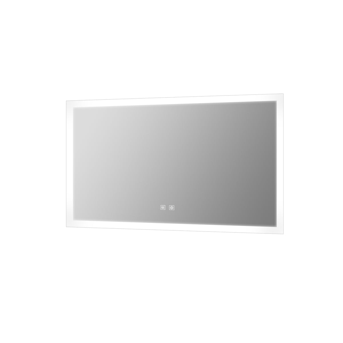 Lexora Aurorium 60 in. W x 36 in. H LED Bathroom Vanity Mirror