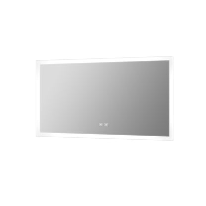 Lexora Aurorium 72 in. W x 36 in. H LED Bathroom Vanity Mirror