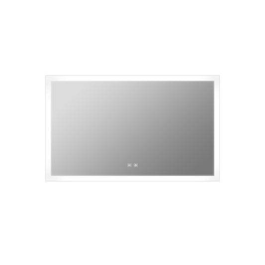 Lexora Aurorium 72 in. W x 36 in. H LED Bathroom Vanity Mirror