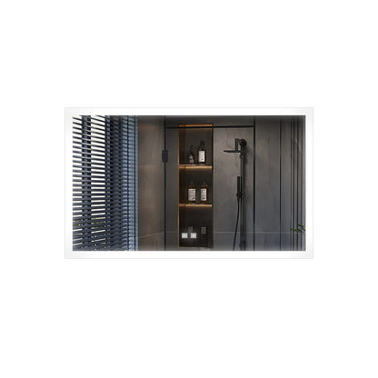 Lexora Aurorium 72 in. W x 36 in. H LED Bathroom Vanity Mirror