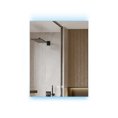 Lexora Corsica 20 in W x 32 in H Surface-Mount LED Mirror Medicine Cabinet with Defogger)