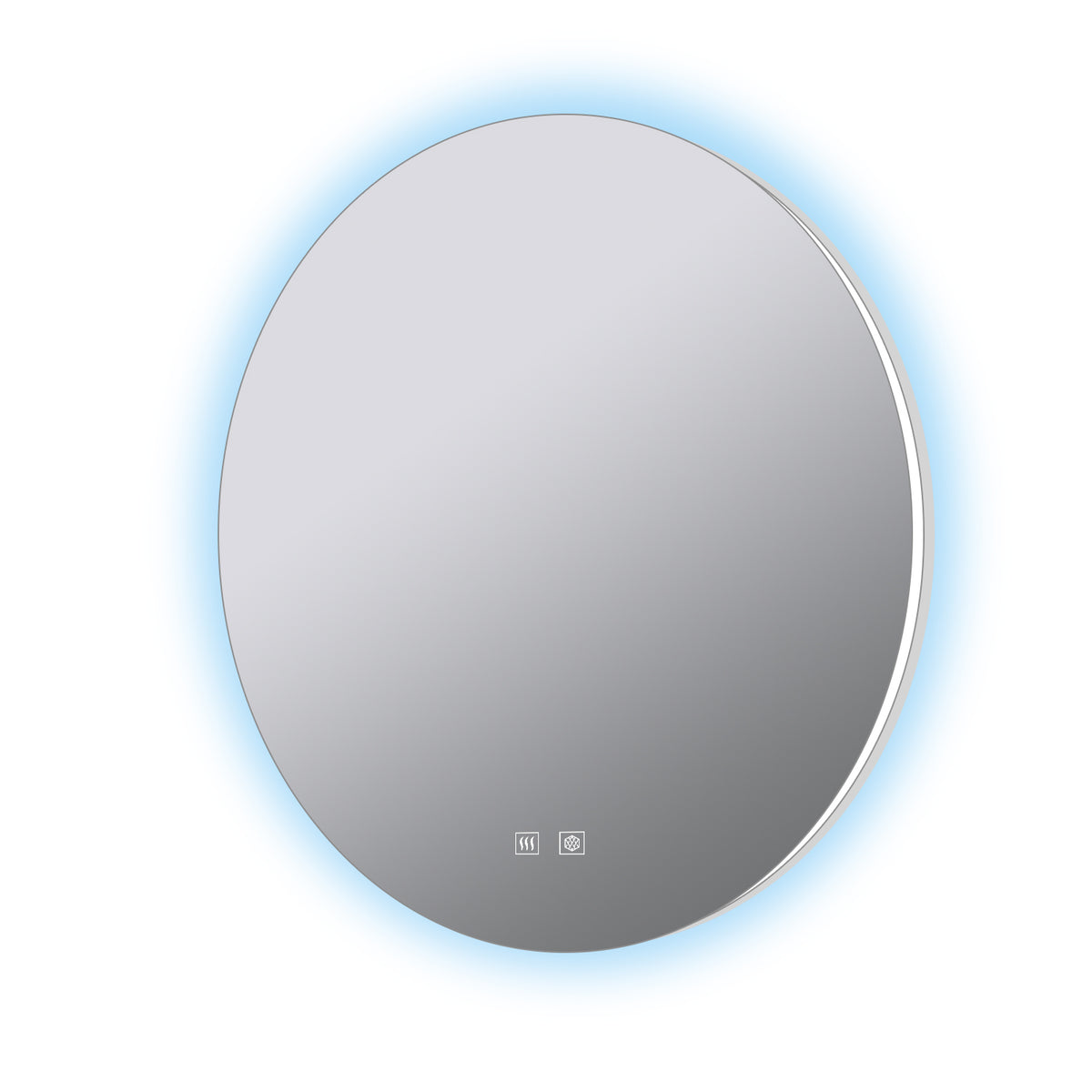 Lexora Nordica 90 cm. Diamter Circular LED Bathroom Vanity Mirror
