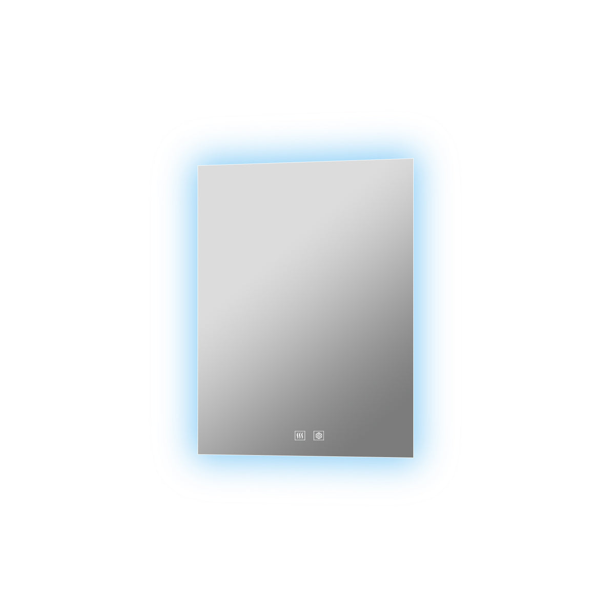 Lexora Vellum 20 in. W x 28 in. H LED Bathroom Vanity Mirror