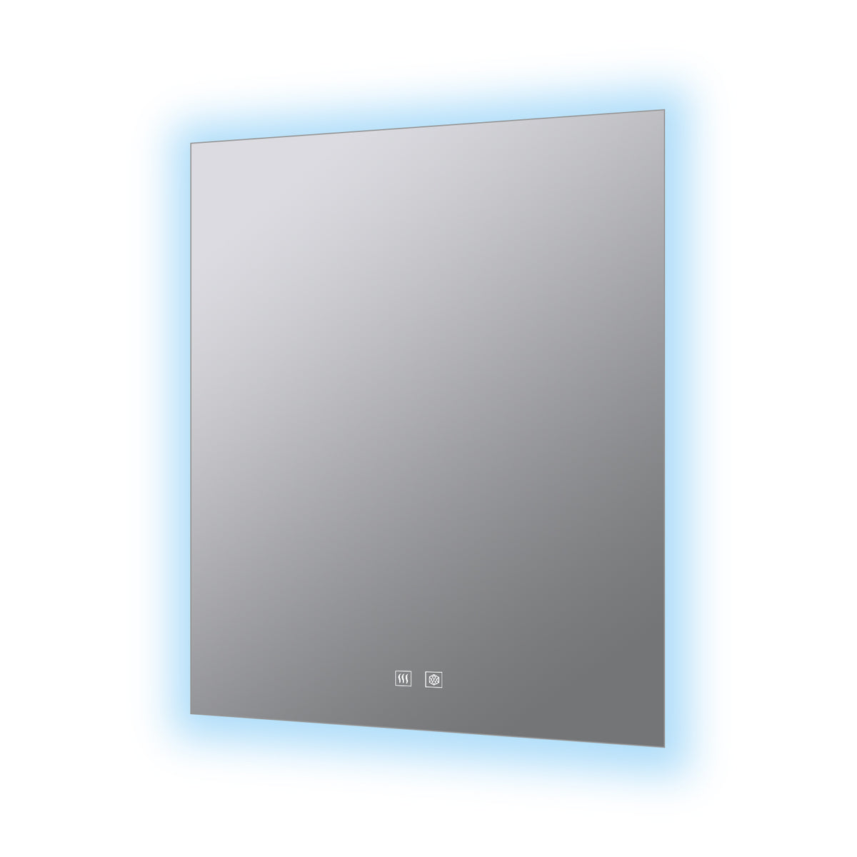 Lexora Vellum 24 in. W x 28 in. H LED Bathroom Vanity Mirror