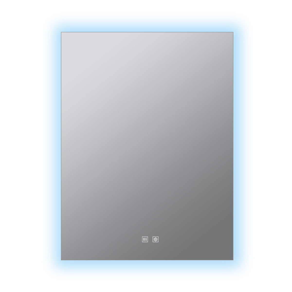 Lexora Vellum 30 in. W x 28 in. H LED Bathroom Vanity Mirror