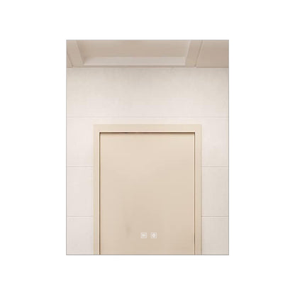 Lexora Vellum 30 in. W x 28 in. H LED Bathroom Vanity Mirror