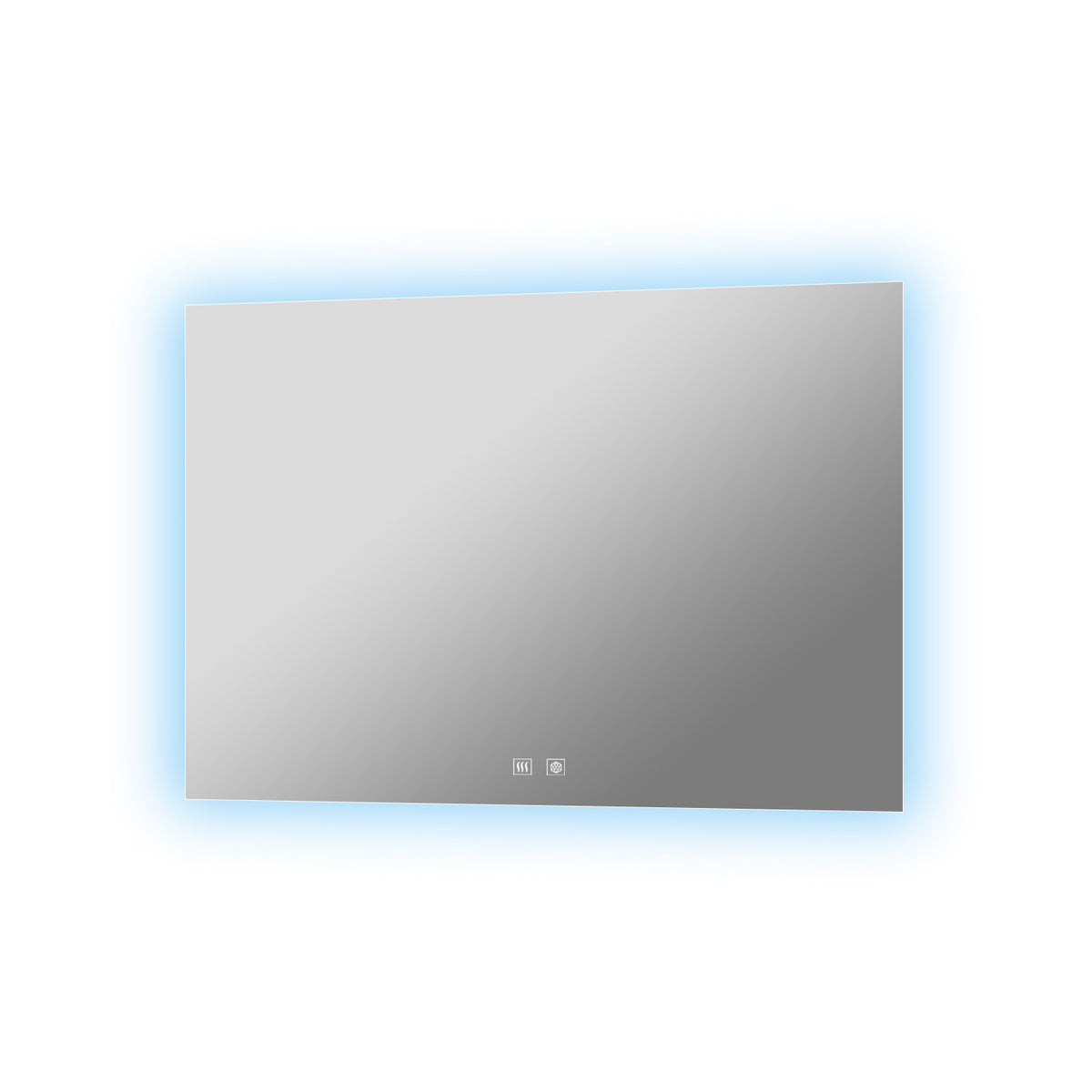 Lexora Vellum 36 in. W x 28 in. H LED Bathroom Vanity Mirror
