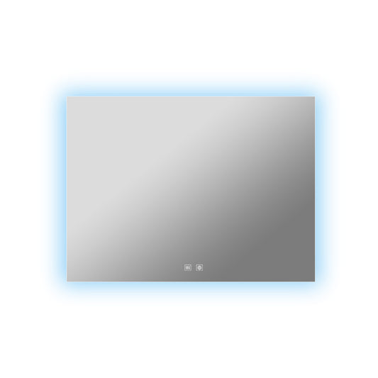 Lexora Vellum 36 in. W x 28 in. H LED Bathroom Vanity Mirror