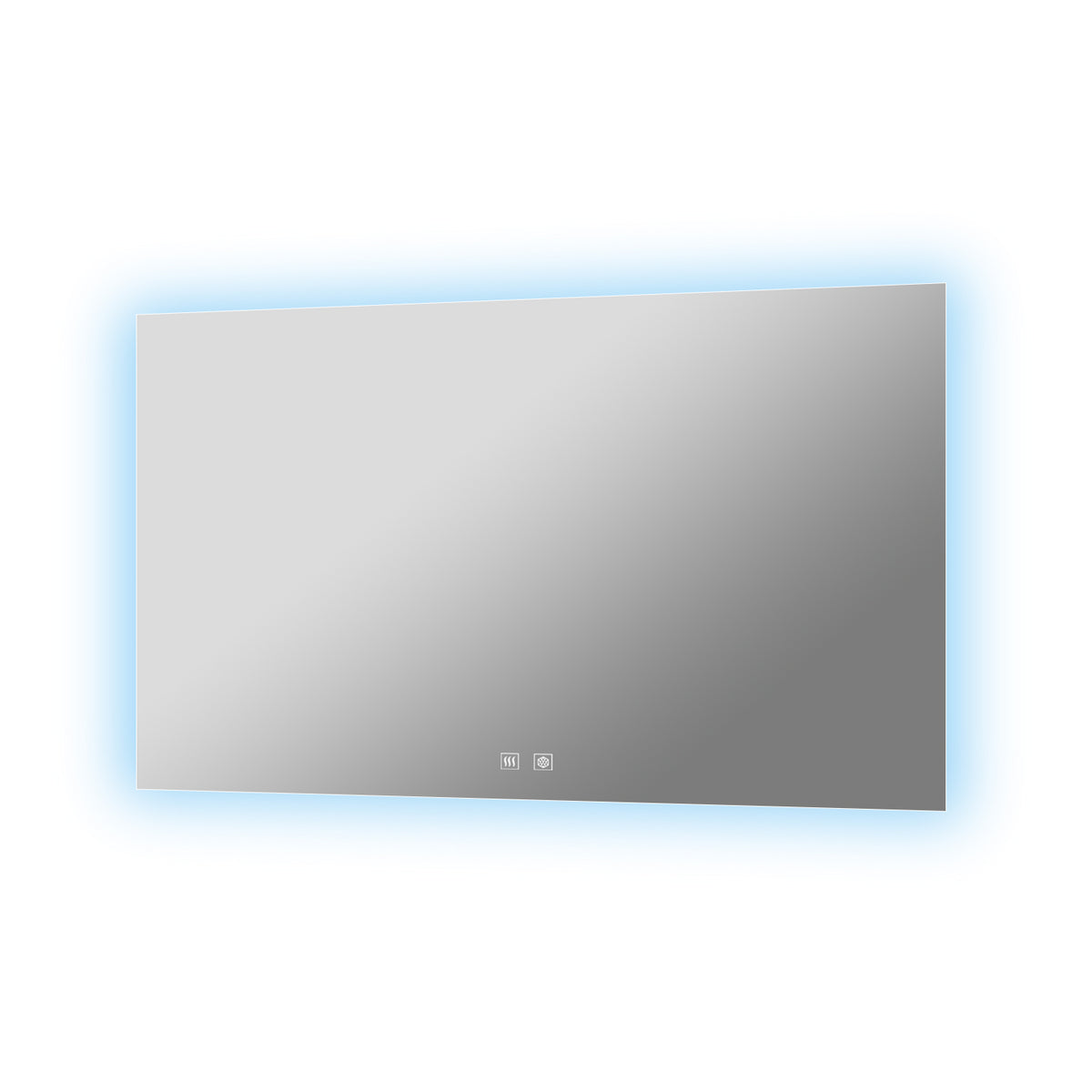 Lexora Vellum 40 in. W x 28 in. H LED Bathroom Vanity Mirror