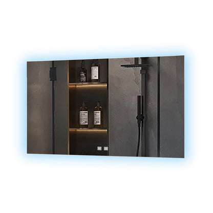 Lexora Vellum 40 in. W x 28 in. H LED Bathroom Vanity Mirror