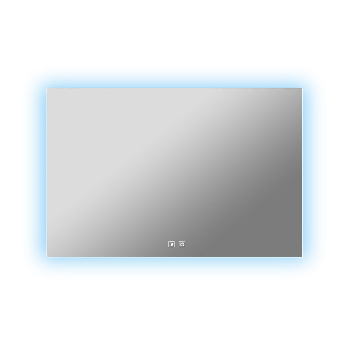 Lexora Vellum 40 in. W x 28 in. H LED Bathroom Vanity Mirror