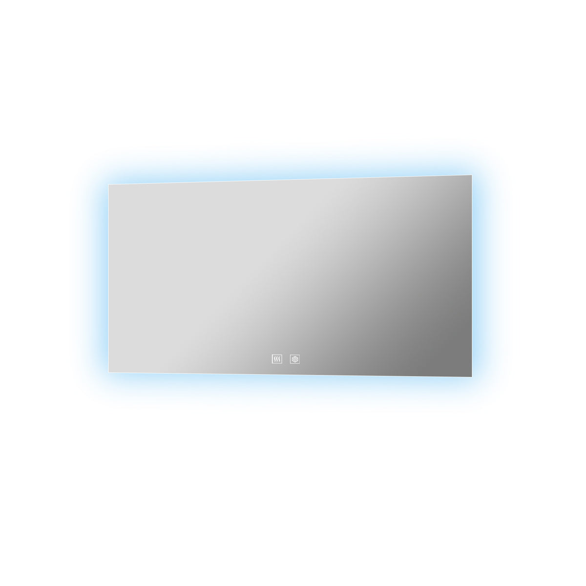 Lexora Vellum 60 in. W x 36 in. H LED Bathroom Vanity Mirror