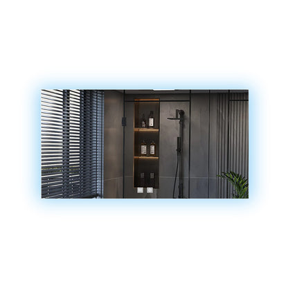 Lexora Vellum 72 in. W x 36 in. H LED Bathroom Vanity Mirror