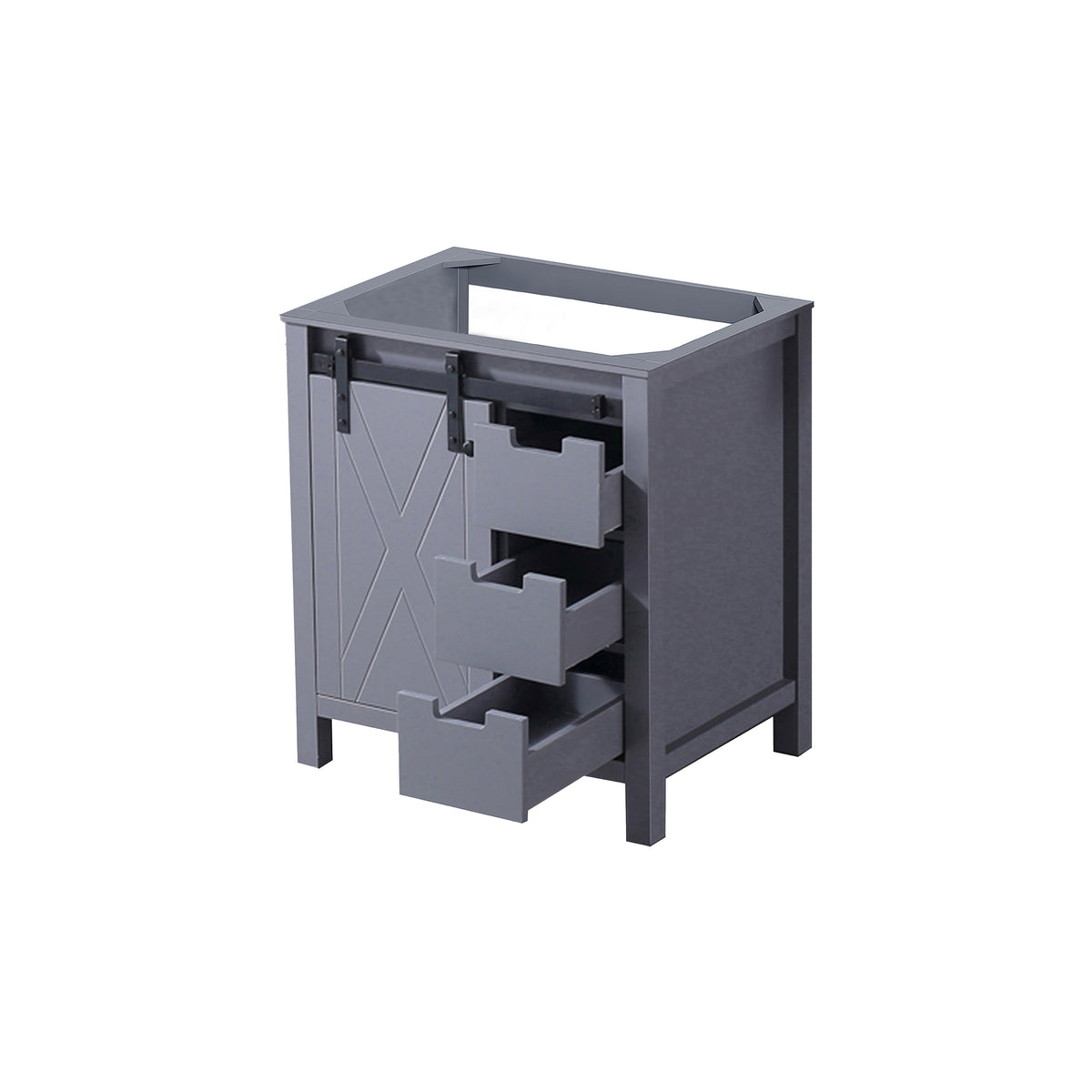 Lexora Marsyas 30 in. Dark Grey Single Sink Bath Vanity