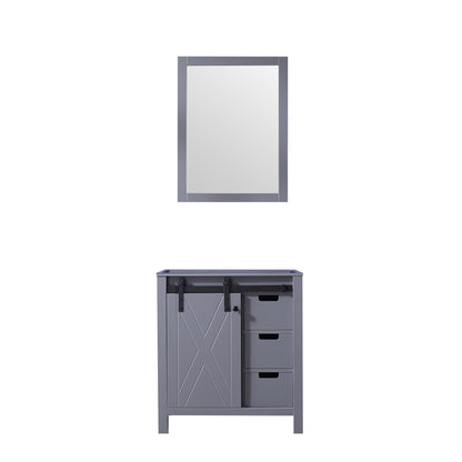 Lexora Marsyas 30 in. Dark Grey Single Sink Bath Vanity