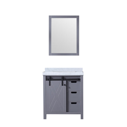 Lexora Marsyas 30 in. Dark Grey Single Sink Bath Vanity