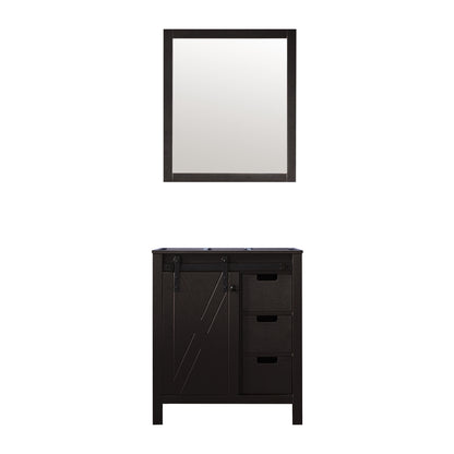 Lexora Marsyas 30 in. Brown Single Sink Bath Vanity