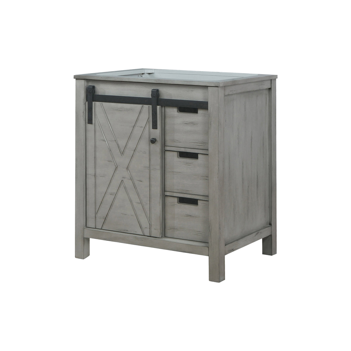Lexora Marsyas 30 in. Ash Grey Single Sink Bath Vanity