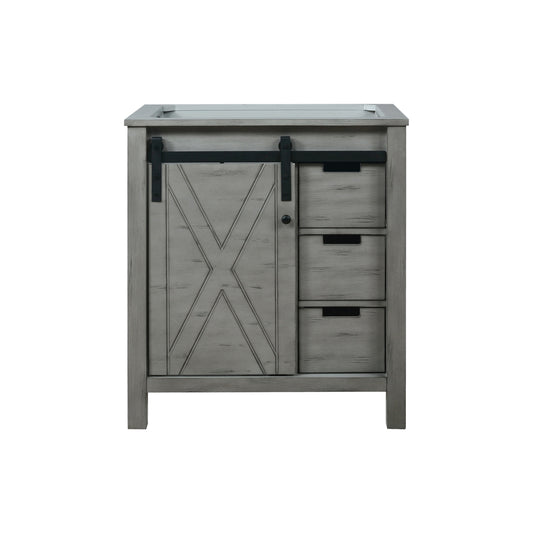 Lexora Marsyas 30 in. Ash Grey Single Sink Bath Vanity