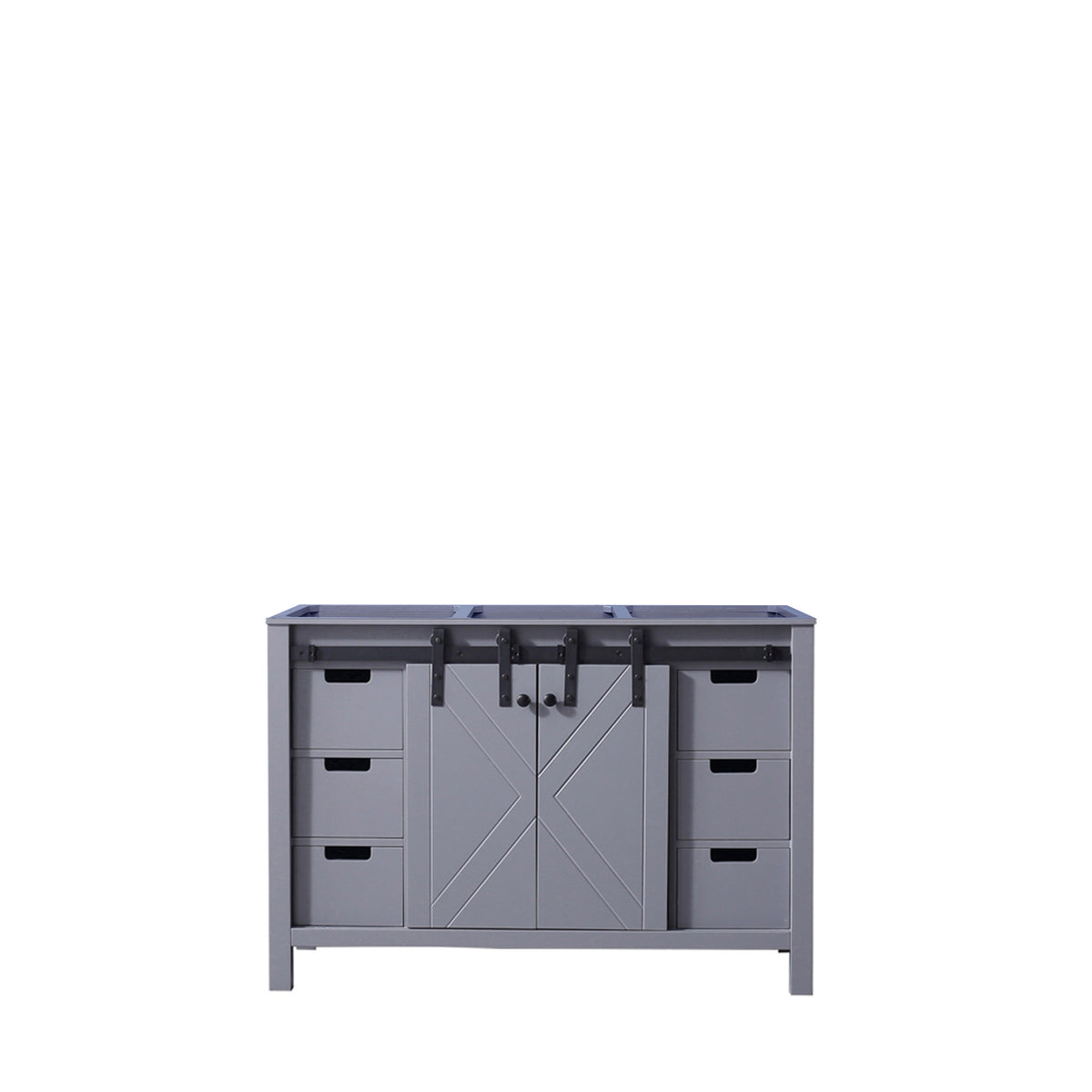Lexora Marsyas 48 in. Dark Grey Single Sink Bath Vanity