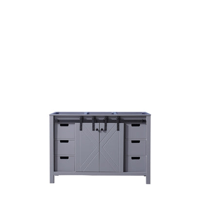 Lexora Marsyas 48 in. Dark Grey Single Sink Bath Vanity