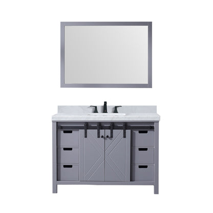 Lexora Marsyas 48 in. Dark Grey Single Sink Bath Vanity