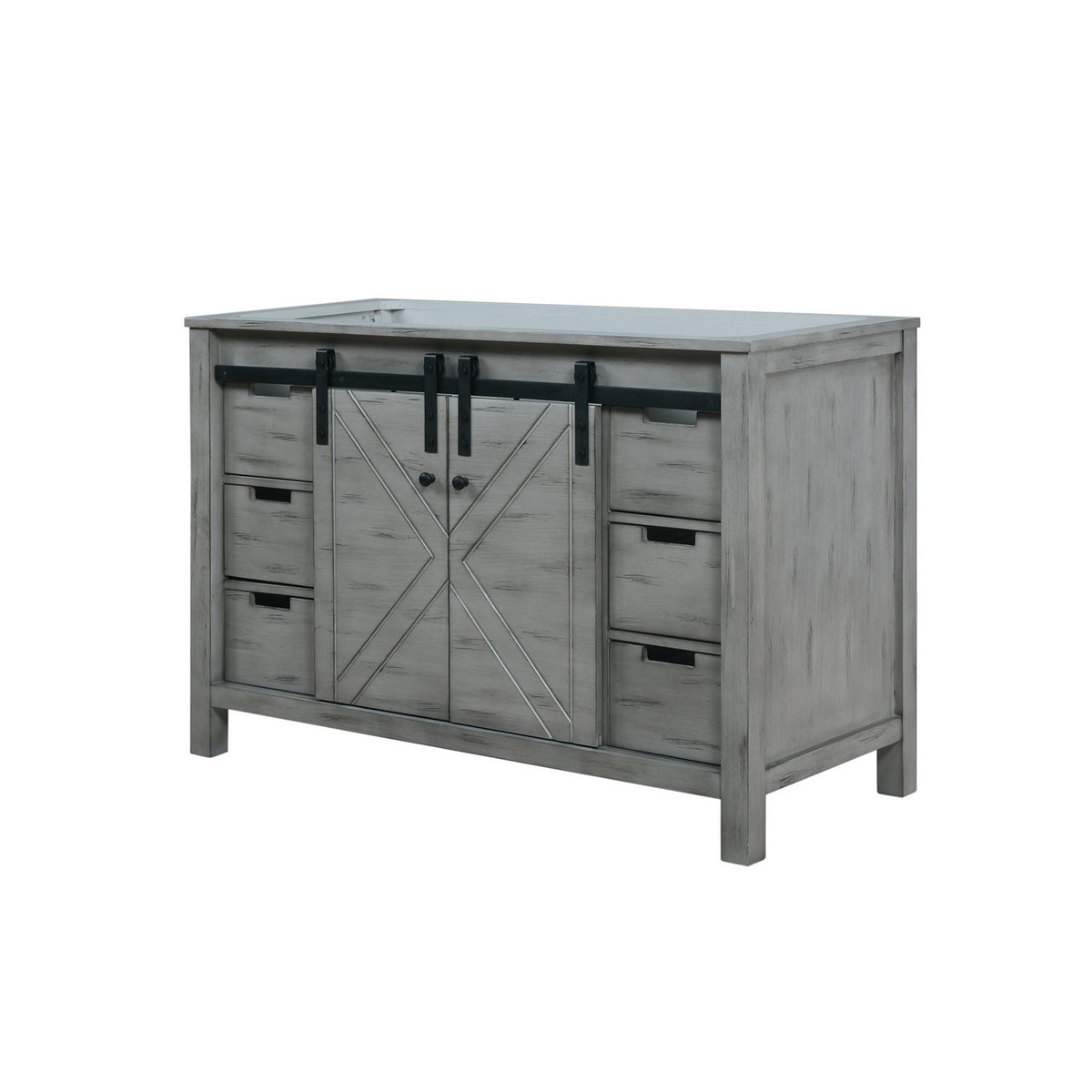 Lexora Marsyas 48 in. Ash Grey Single Sink Bath Vanity