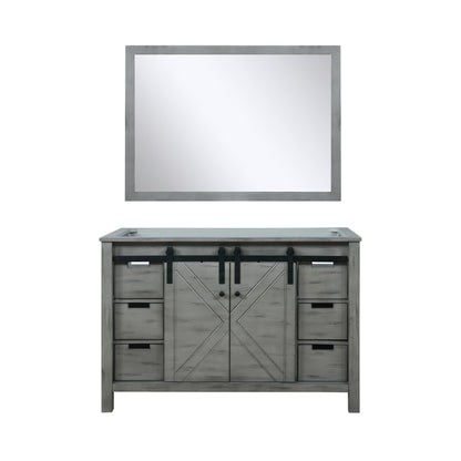 Lexora Marsyas 48 in. Ash Grey Single Sink Bath Vanity