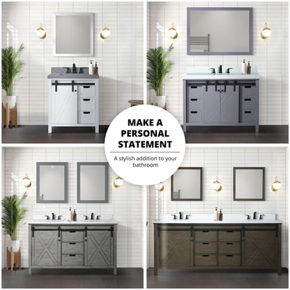 Lexora Marsyas 80 in. Brown Double Sink Bath Vanity