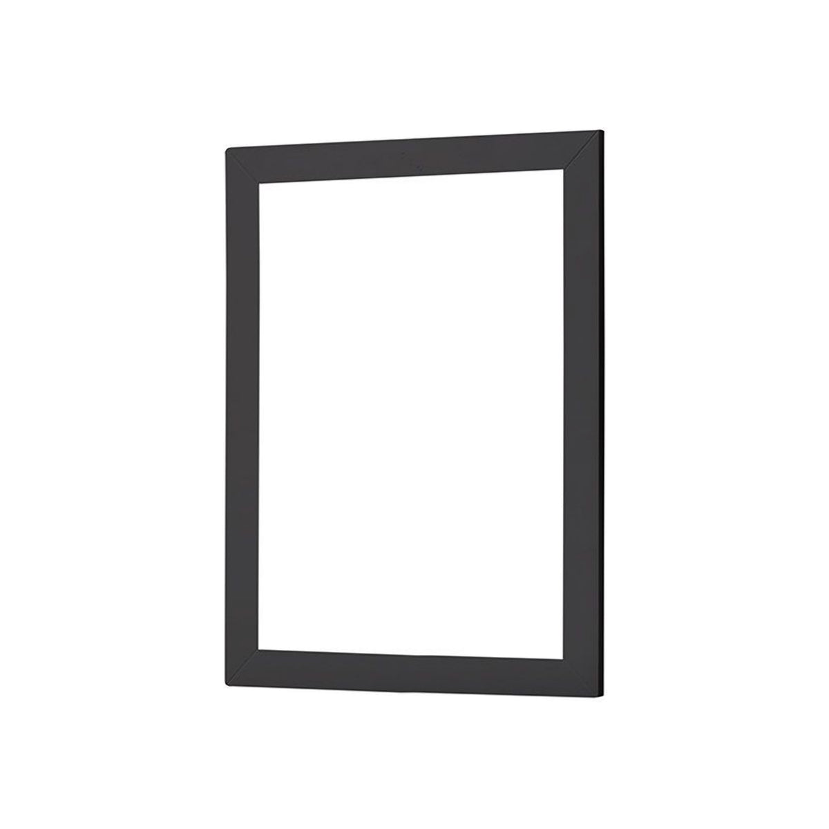 Lexora Castor 28 in W x 36 in H Black Mirror